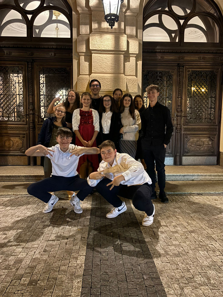 Skupinka veselého pána