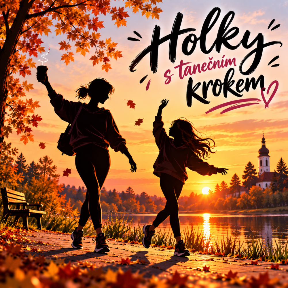 Holky s tanečním krokem